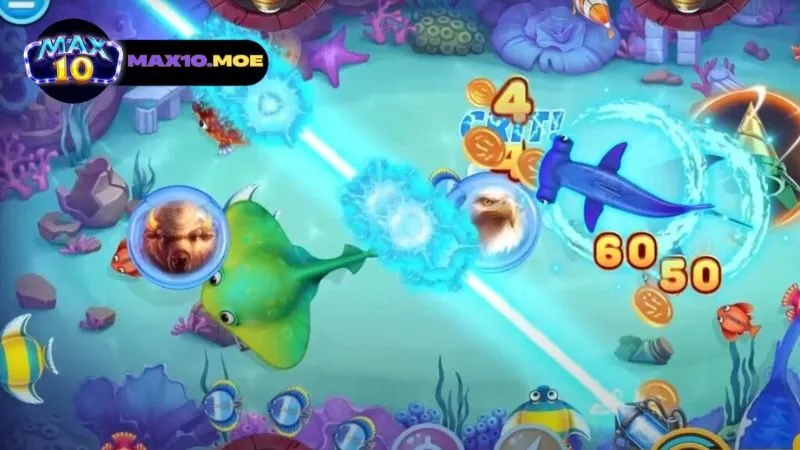 Trải Nghiệm Với Bắn Cá Thần Rồng - Khám Phá Thế Giới Cá Thần 3 cac-loai-ca-va-vu-khi-trong-ban-ca-than-rong