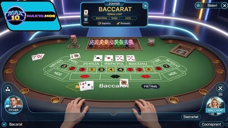 Baccarat Max10 – Chơi cực dễ, thắng cực nhanh 3 Hướng dẫn chơi Baccarat Max10 chi tiết