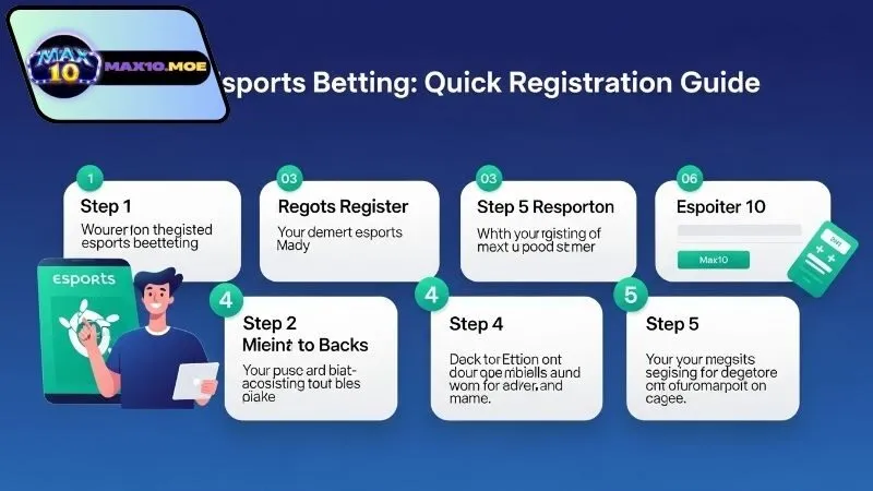Hướng dẫn đăng ký cược esports Max10 nhanh chóng và dễ hiểu 2 Hướng dẫn đăng ký cược esports Max10 nhanh chóng nhất
