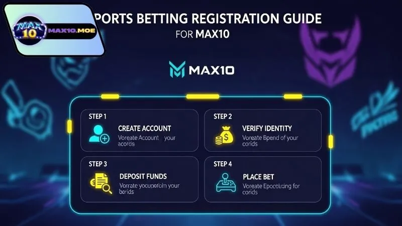 Hướng dẫn đăng ký cược esports Max10 nhanh chóng và dễ hiểu 4 Lưu ý khi đăng ký cược esports tại Max10