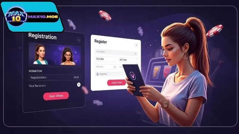 Hướng dẫn đăng ký Max10 – Tạo nhanh, nhận thưởng liền tay 3 Hướng dẫn đăng ký Max10 chi tiết nhất