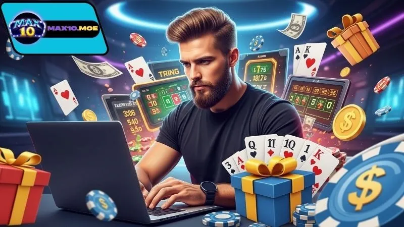 Tặng thưởng Max10: Nhận quà mỗi ngày, chơi càng vui càng lãi 4 Cách nhận tặng thưởng Max10